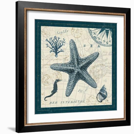 Ocean Life V-Pela-Framed Art Print