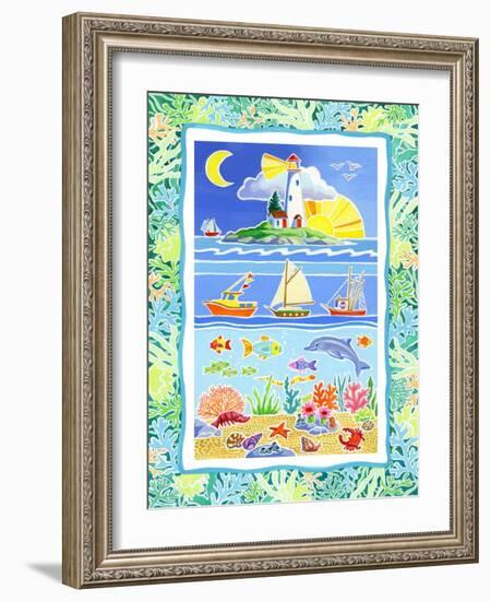 Ocean Life-Geraldine Aikman-Framed Giclee Print