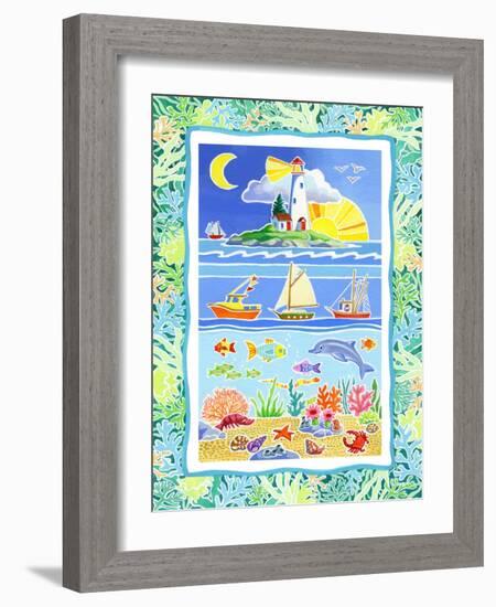 Ocean Life-Geraldine Aikman-Framed Giclee Print