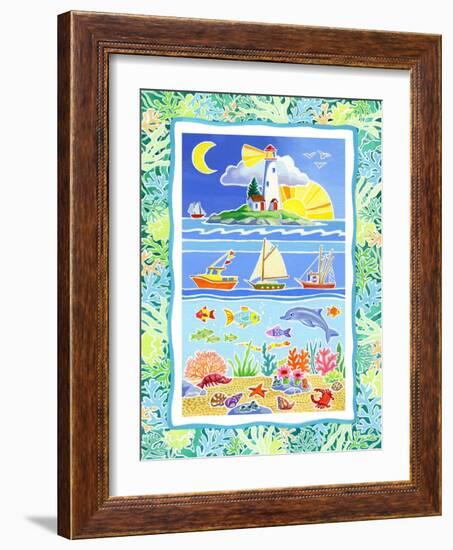 Ocean Life-Geraldine Aikman-Framed Giclee Print