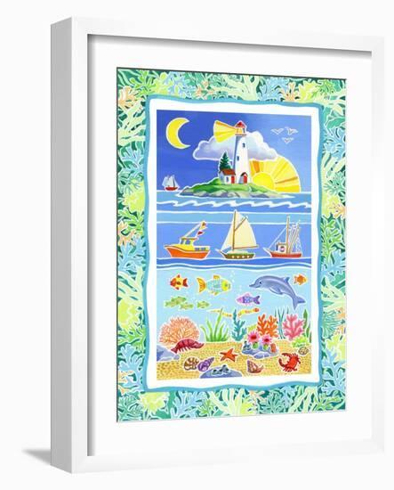 Ocean Life-Geraldine Aikman-Framed Giclee Print