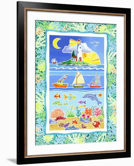 Ocean Life-Geraldine Aikman-Framed Giclee Print