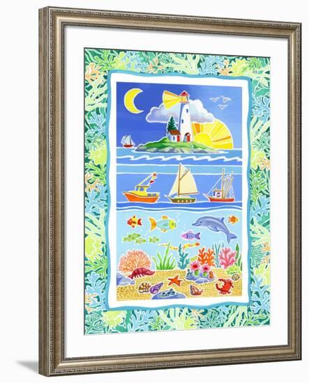 Ocean Life-Geraldine Aikman-Framed Giclee Print