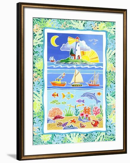 Ocean Life-Geraldine Aikman-Framed Giclee Print