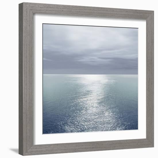 Ocean Light Blue III-Maggie Olsen-Framed Art Print