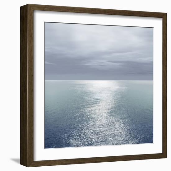 Ocean Light Blue III-Maggie Olsen-Framed Art Print