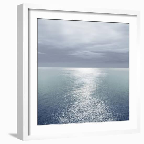 Ocean Light Blue III-Maggie Olsen-Framed Art Print