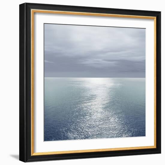 Ocean Light Blue III-Maggie Olsen-Framed Art Print