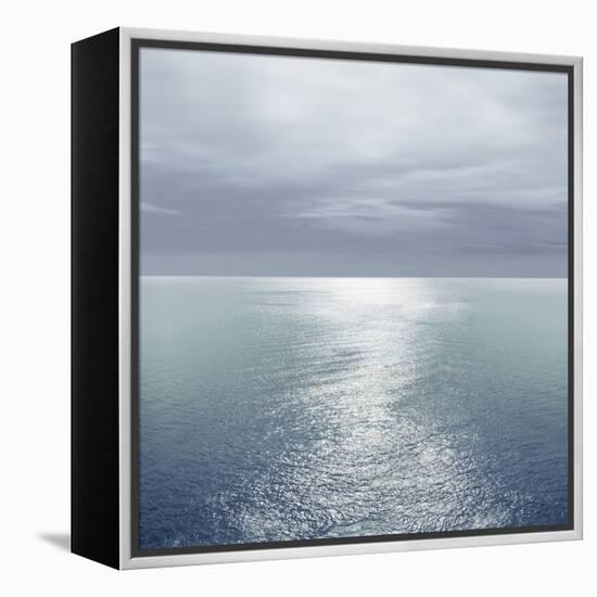 Ocean Light Blue III-Maggie Olsen-Framed Stretched Canvas