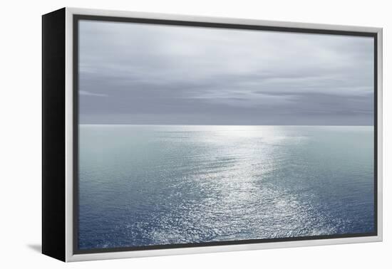 Ocean Light Blue IV-Maggie Olsen-Framed Stretched Canvas