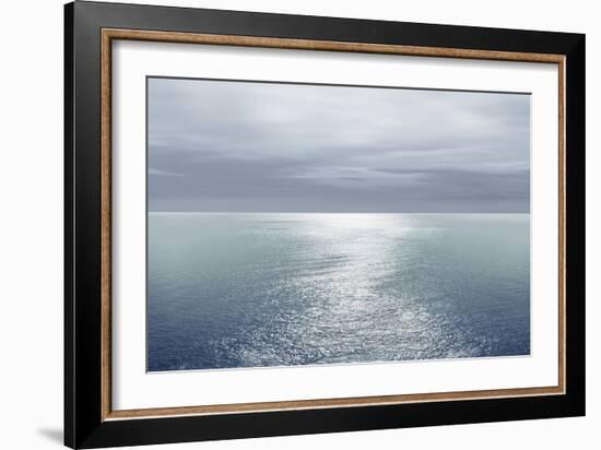 Ocean Light Blue IV-Maggie Olsen-Framed Art Print