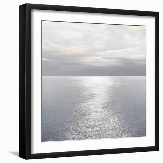 Ocean Light Gray I-Maggie Olsen-Framed Art Print