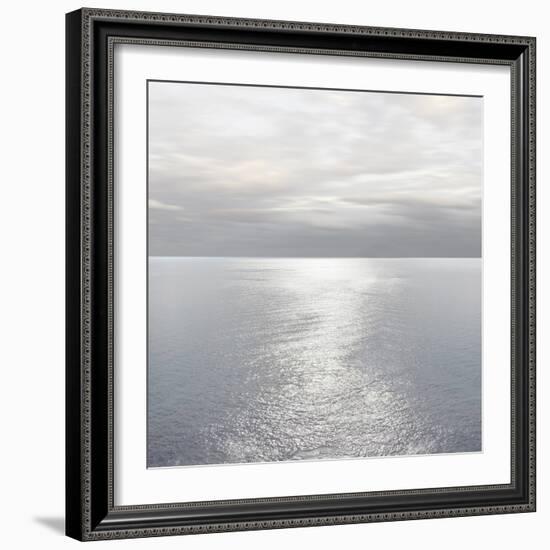 Ocean Light Gray I-Maggie Olsen-Framed Art Print