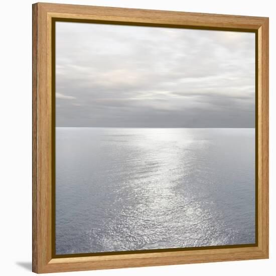 Ocean Light Gray I-Maggie Olsen-Framed Stretched Canvas