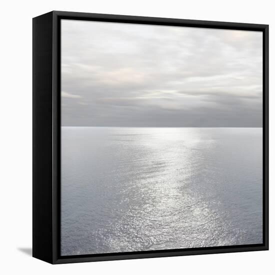 Ocean Light Gray I-Maggie Olsen-Framed Stretched Canvas