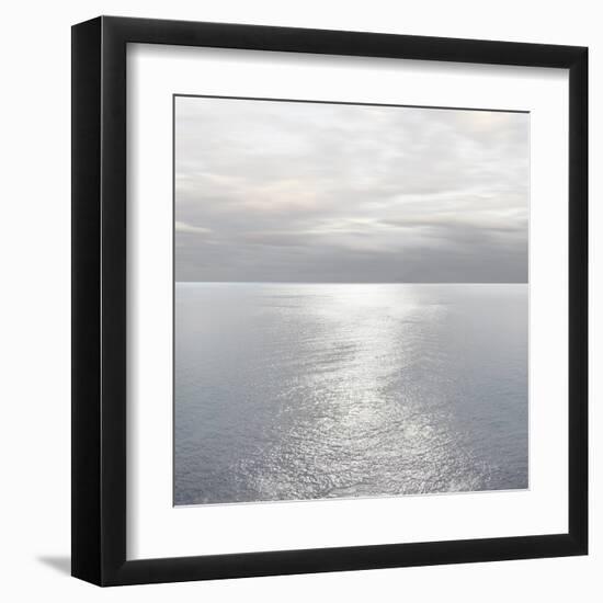 Ocean Light Gray I-Maggie Olsen-Framed Art Print