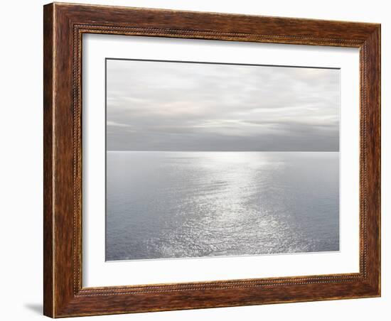 Ocean Light Gray II-Maggie Olsen-Framed Art Print