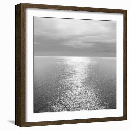 Ocean Light Gray III-Maggie Olsen-Framed Art Print