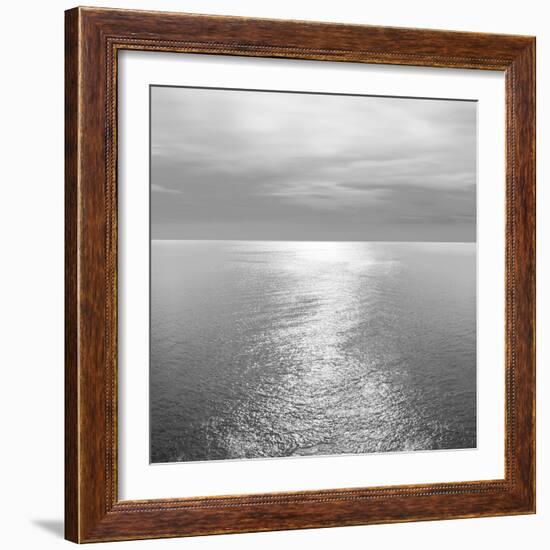 Ocean Light Gray III-Maggie Olsen-Framed Art Print