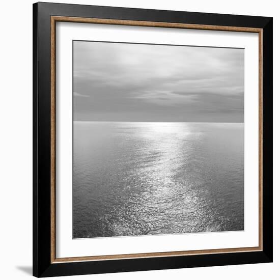 Ocean Light Gray III-Maggie Olsen-Framed Art Print