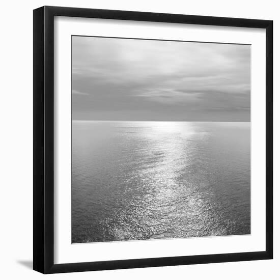 Ocean Light Gray III-Maggie Olsen-Framed Art Print