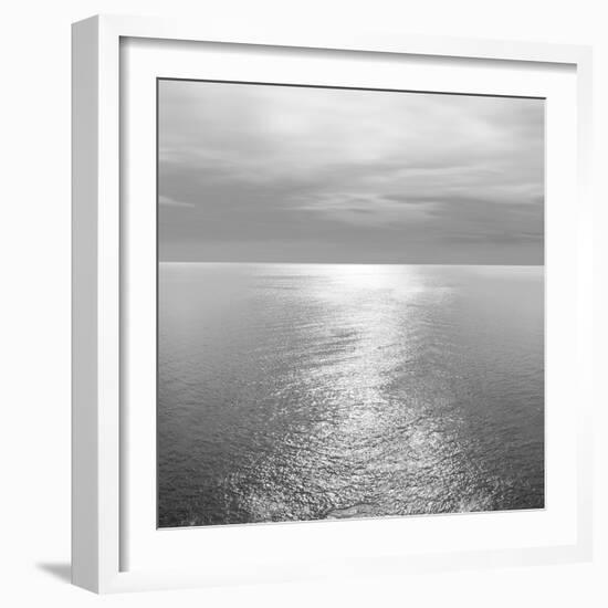 Ocean Light Gray III-Maggie Olsen-Framed Art Print