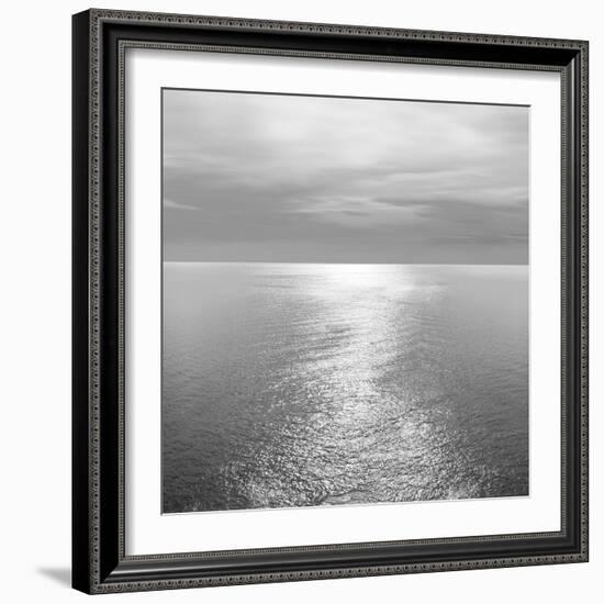 Ocean Light Gray III-Maggie Olsen-Framed Art Print