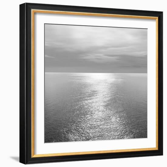 Ocean Light Gray III-Maggie Olsen-Framed Art Print