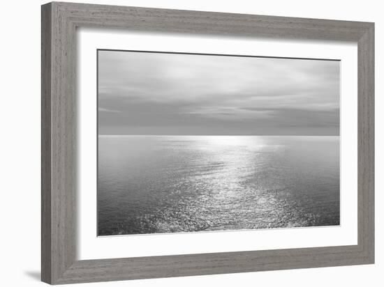 Ocean Light Gray IV-Maggie Olsen-Framed Art Print