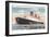 Ocean Liner SS Queen Mary-null-Framed Art Print