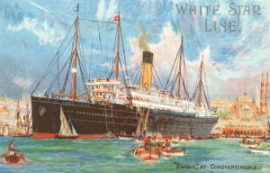 Ocean Liner White Star Line Arabic