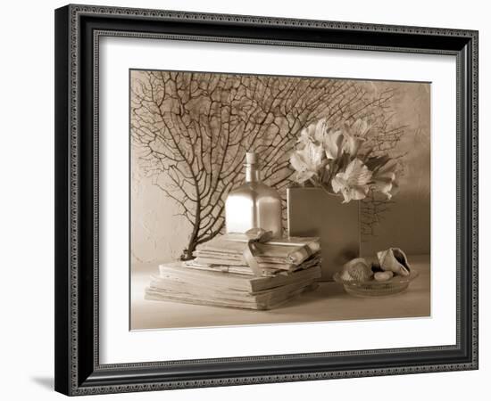 Ocean Memories-Julie Greenwood-Framed Art Print