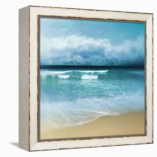 Ocean Movement I-Emily Robinson-Framed Stretched Canvas