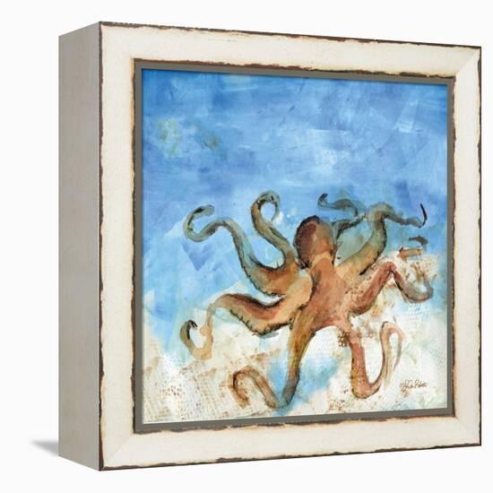 Ocean Octopus-LuAnn Roberto-Framed Stretched Canvas