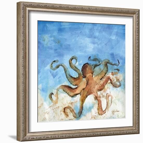 Ocean Octopus-LuAnn Roberto-Framed Art Print