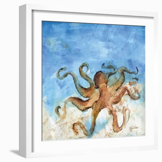 Ocean Octopus-LuAnn Roberto-Framed Art Print