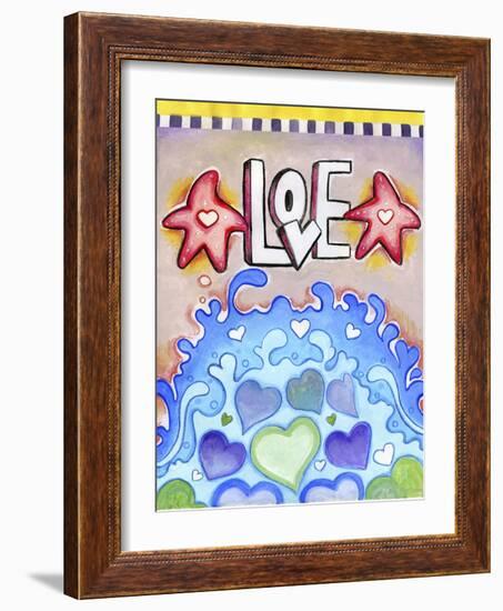 Ocean of Hearts-Valarie Wade-Framed Giclee Print