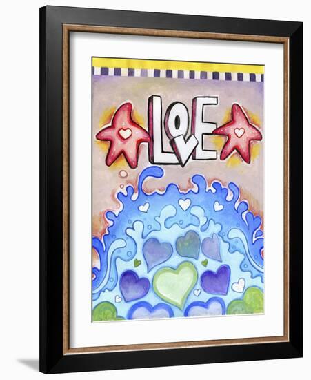 Ocean of Hearts-Valarie Wade-Framed Giclee Print