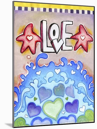 Ocean of Hearts-Valarie Wade-Mounted Giclee Print