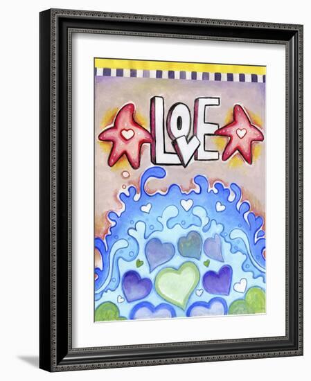 Ocean of Hearts-Valarie Wade-Framed Giclee Print