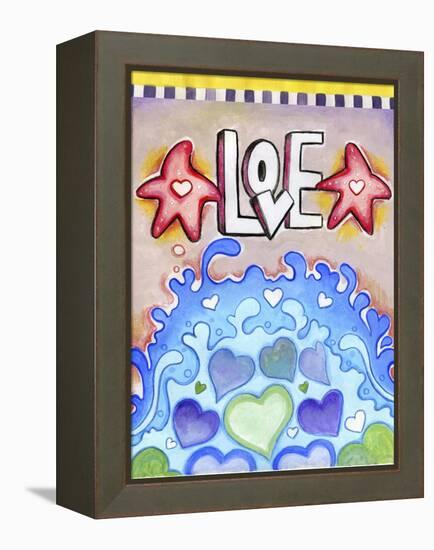 Ocean of Hearts-Valarie Wade-Framed Premier Image Canvas