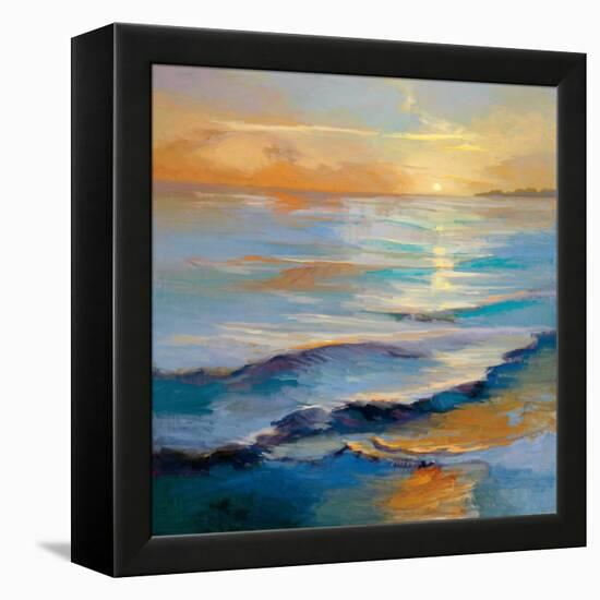 Ocean Overture-Vicki Mcmurry-Framed Stretched Canvas