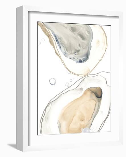 Ocean Oysters IV-June Vess-Framed Art Print