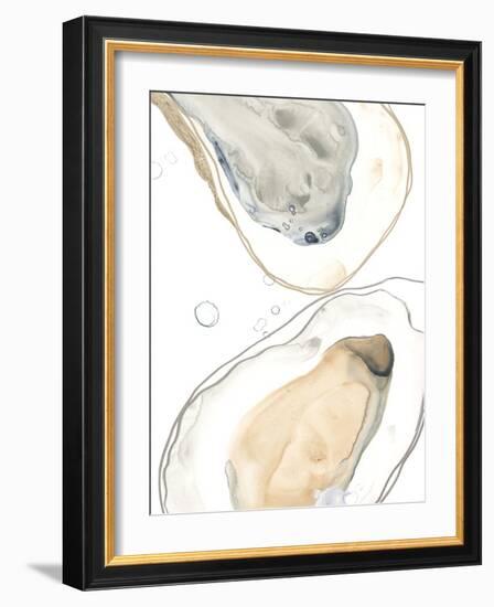 Ocean Oysters IV-June Vess-Framed Art Print