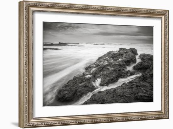 Ocean Painted Seascape No. 4, Mendocino Coast-Vincent James-Framed Photographic Print