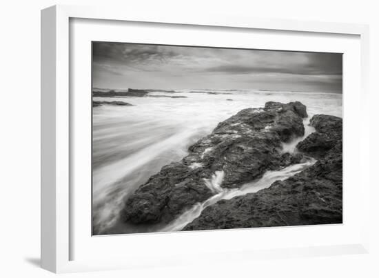 Ocean Painted Seascape No. 4, Mendocino Coast-Vincent James-Framed Photographic Print