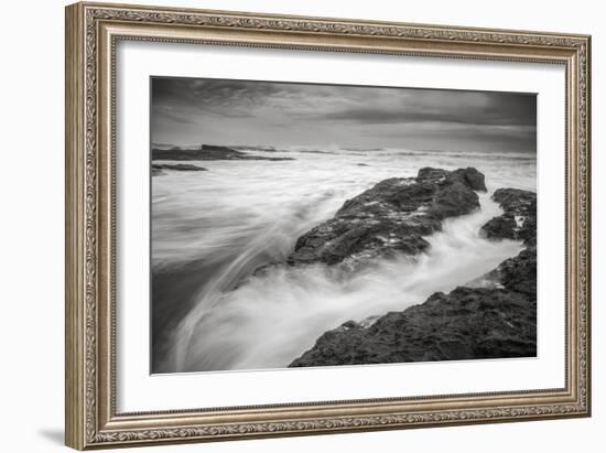 Ocean Painted Seascape No. 5, Mendocino Coast-Vincent James-Framed Photographic Print