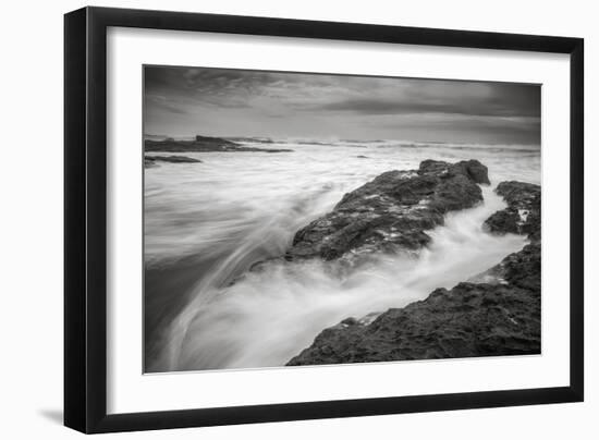 Ocean Painted Seascape No. 5, Mendocino Coast-Vincent James-Framed Photographic Print