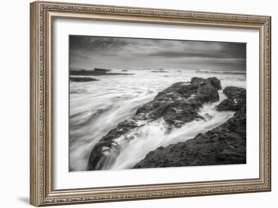 Ocean Painted Seascape No. 6, Mendocino Coast-Vincent James-Framed Photographic Print