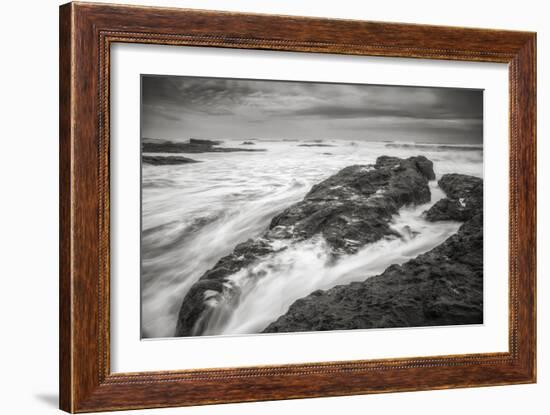 Ocean Painted Seascape No. 6, Mendocino Coast-Vincent James-Framed Photographic Print